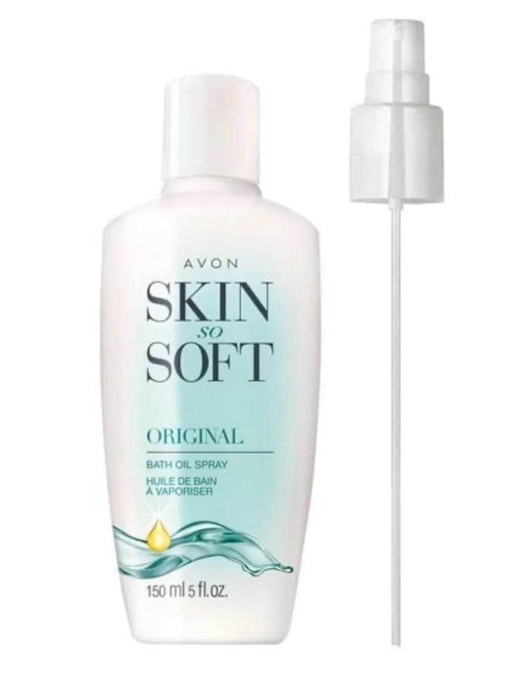 SEALED IN SHRINK WRAP 2x’s Skin So Soft Bath Oil Spray, by Avon ORIGINAL RETIRED